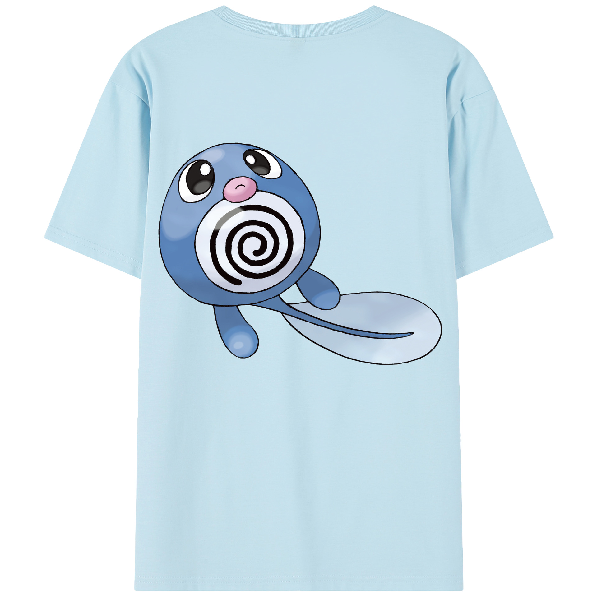（画像用） ポケットモンスター Pokémon 綿100％半袖Tシャツ（背面プリント）